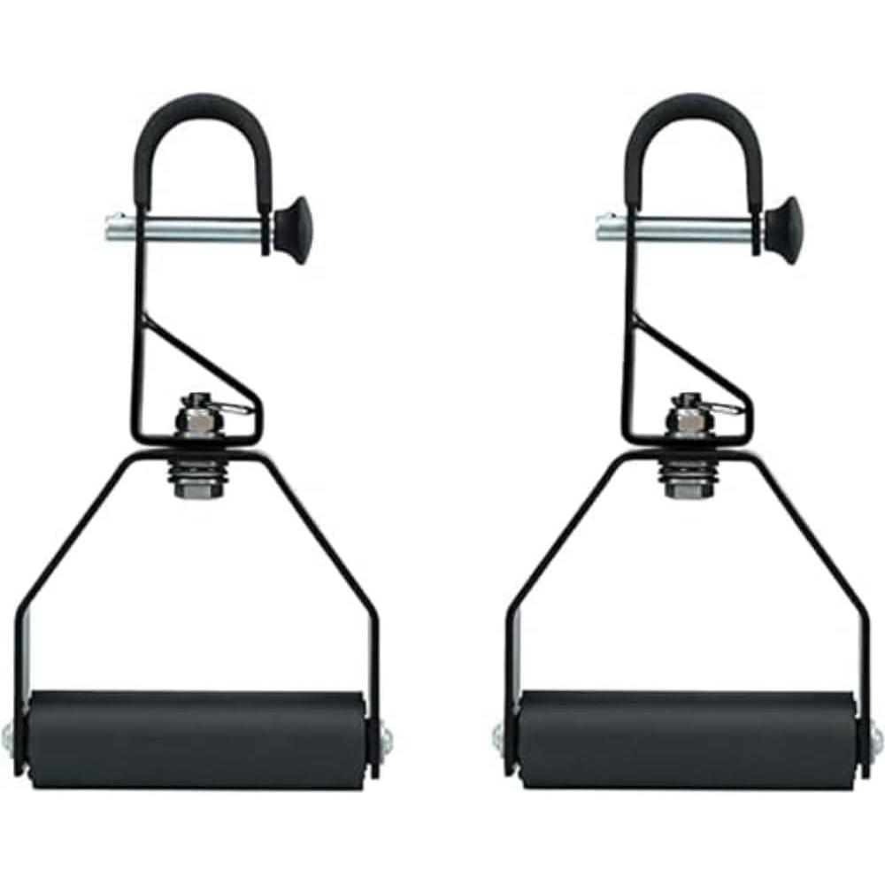 Yes4All Rotating Pull Up Handles for Pull Up Bar/Pull Up Grips/Barbell handles with Non-Slip & Foam Pad Grips – Twist Motion for Strength Training Workout