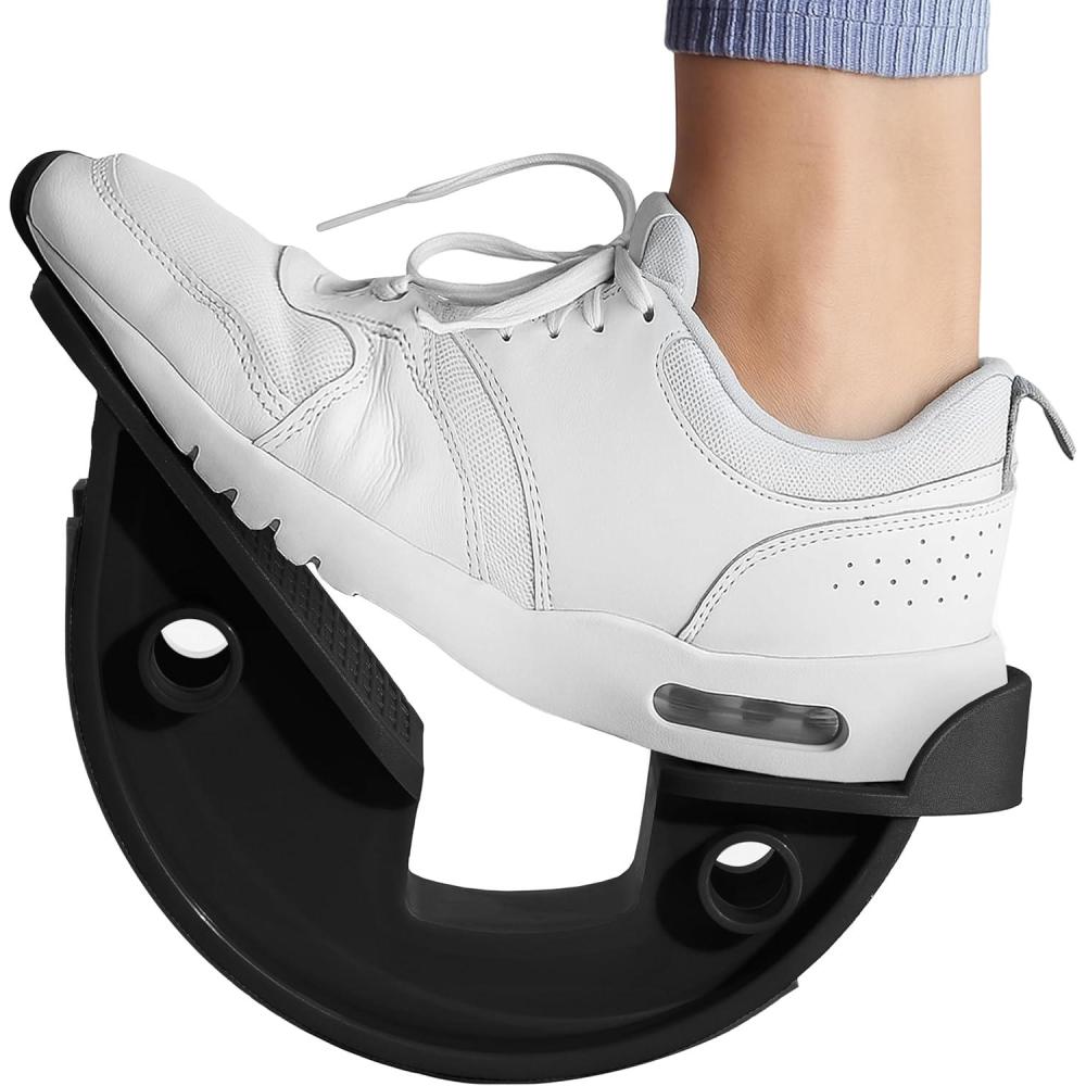 Yes4All Foot Rocker, Effective Calf Stretching and Foot Massager Stretcher for Plantar Fasciitis Relief, Improved Flexibility, Ergonomic Design for Home Exercise(B. Black – Single)