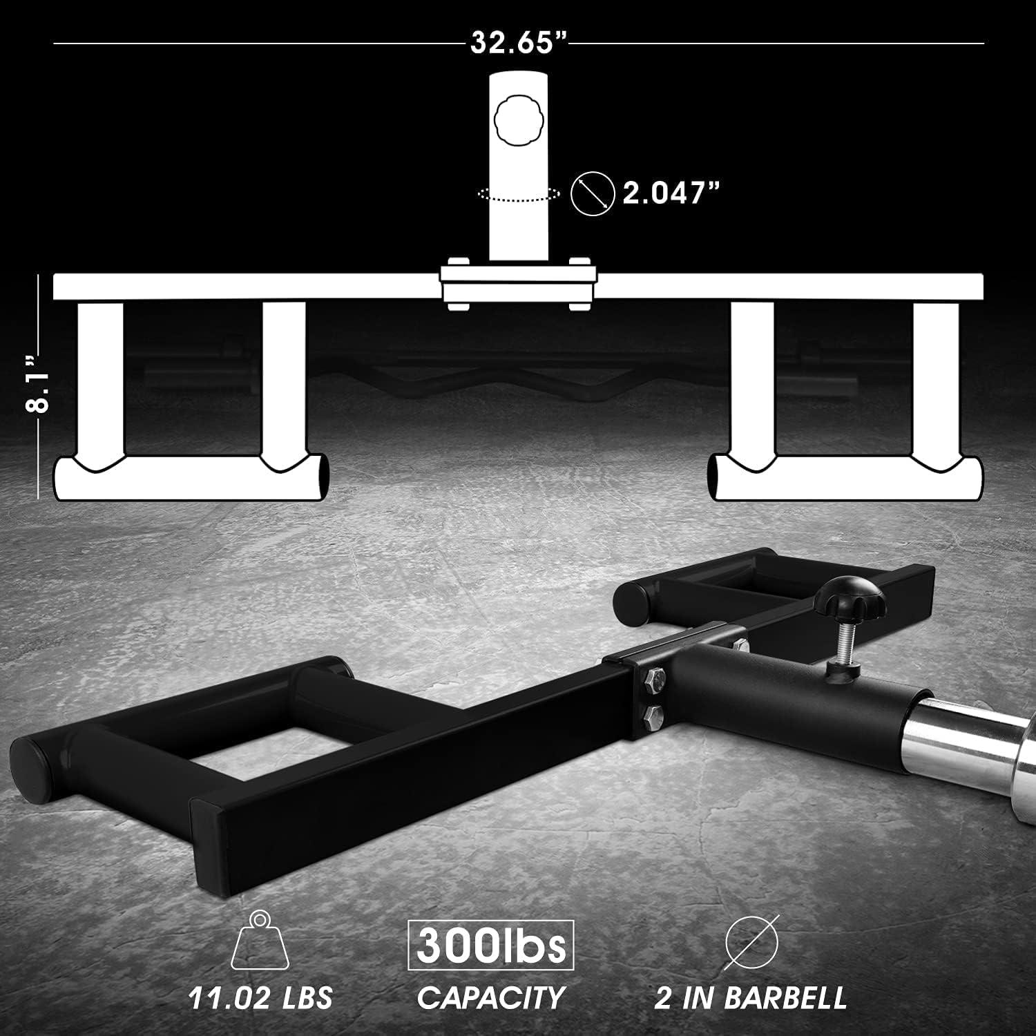 Yes4All Viking Press and T-bar Row Plate Insert, Heavy-Duty Steel Landmine for Barbell, Fit 2-inch Olympic Barbell