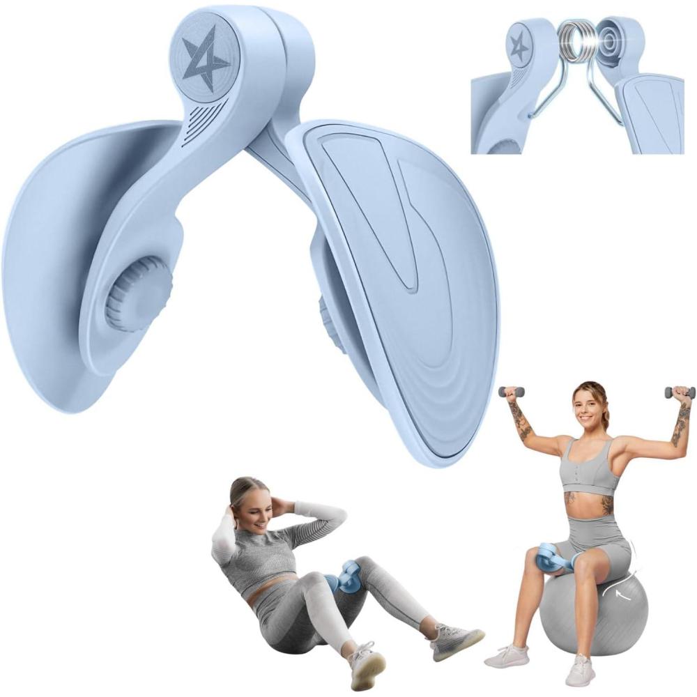 Yes4All 360° Hip Trainer, Kegel, Pelvic Floor & Thigh Exerciser for Women, Leg Toning & Inner Thigh Workout Tool, Home Gym Hip Abductor Machine(Blue)