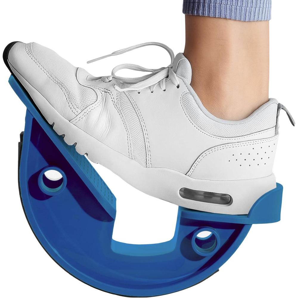 Yes4All Foot Rocker, Effective Calf Stretching and Foot Massager Stretcher for Plantar Fasciitis Relief, Improved Flexibility, Ergonomic Design for Home Exercise(D. Navy)