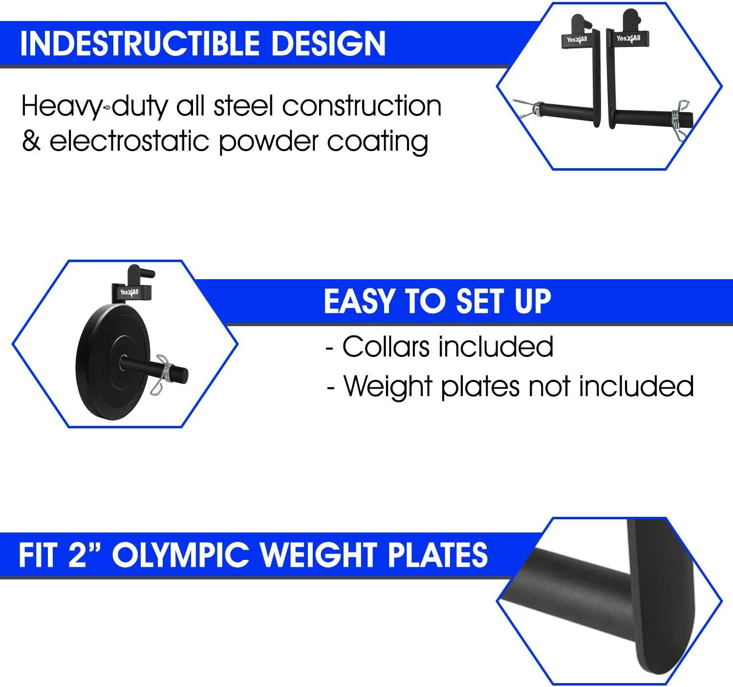 Yes4All Body Building Workouts(1. Farmers Walk Handles)